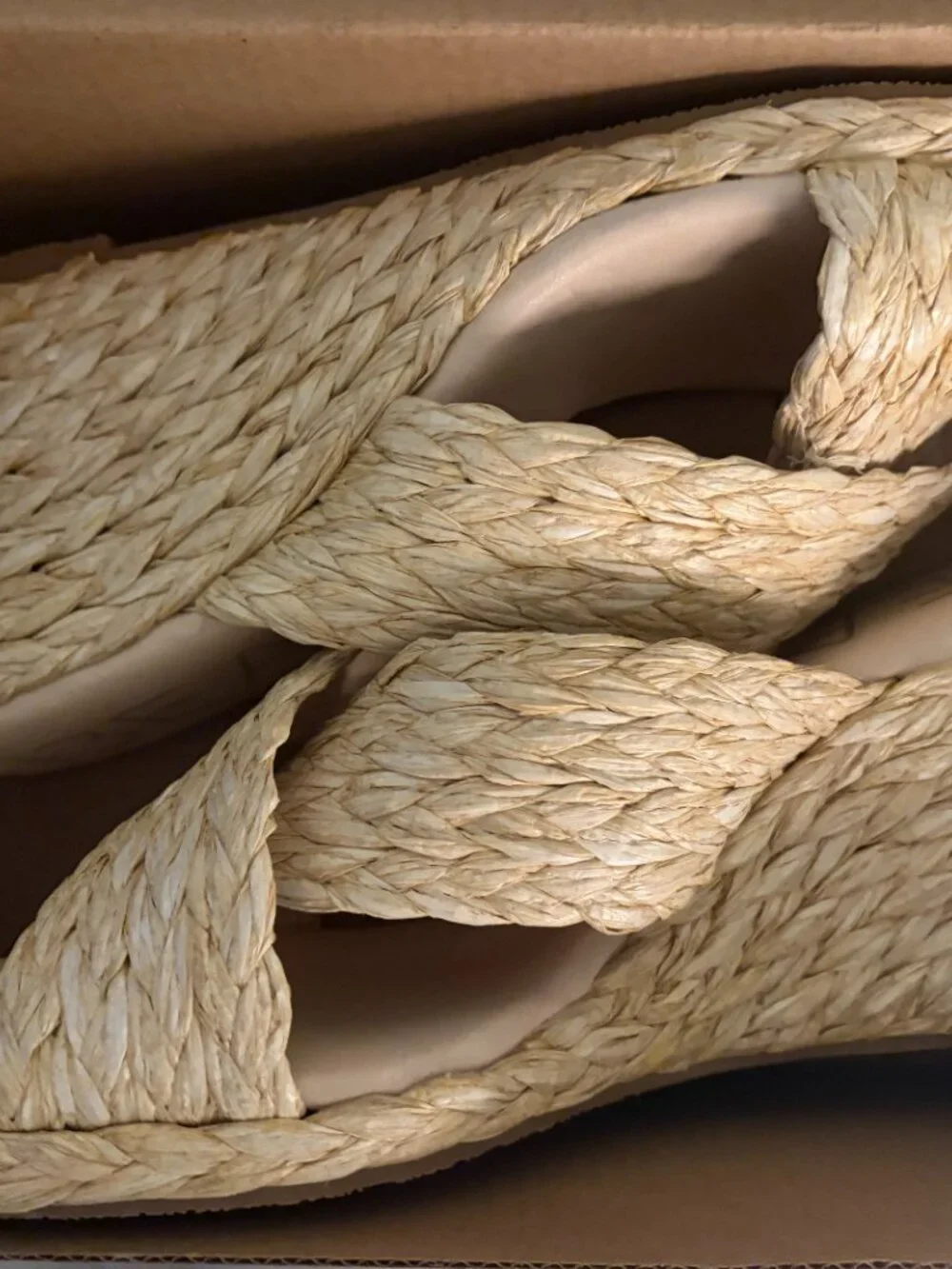 Matisse Natural Bondi Wedge Heels - 9